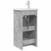 Bathroom Cabinet with Washbasin Concrete Grey 42 x 40 x 84.5 cm