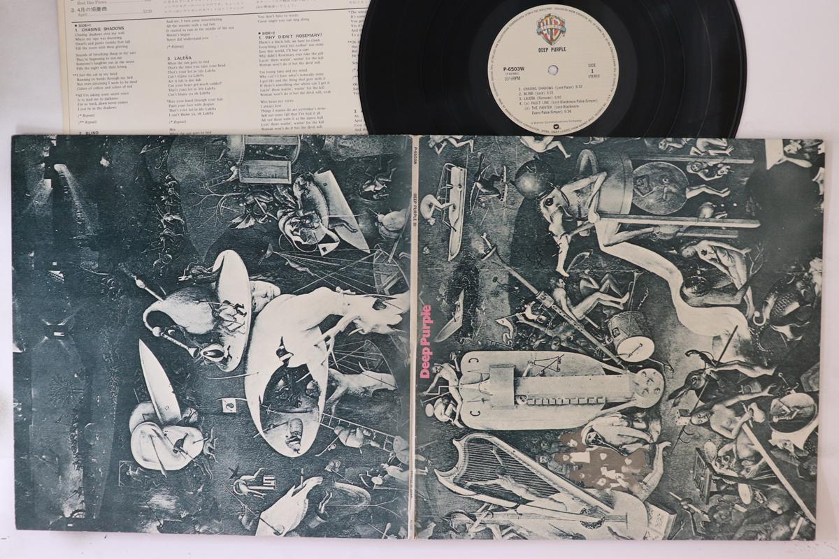 

Пластинка LP DEEP PURPLE - Deep Purple P6503W WARNER BROS 1981 Япония Рок Б/у
