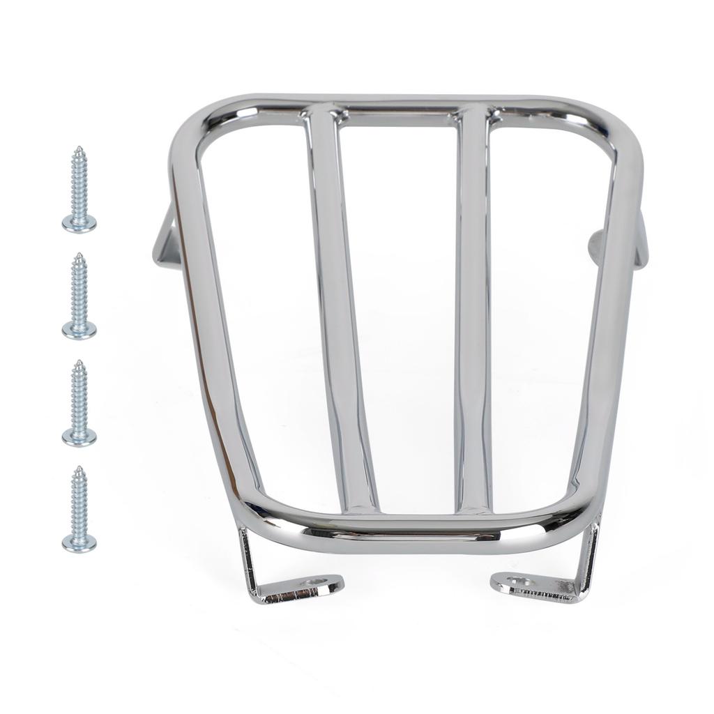 Floor Board Rack Carrier Chrome For Vespa 125 200 250 300 GTS GTV GT GTL