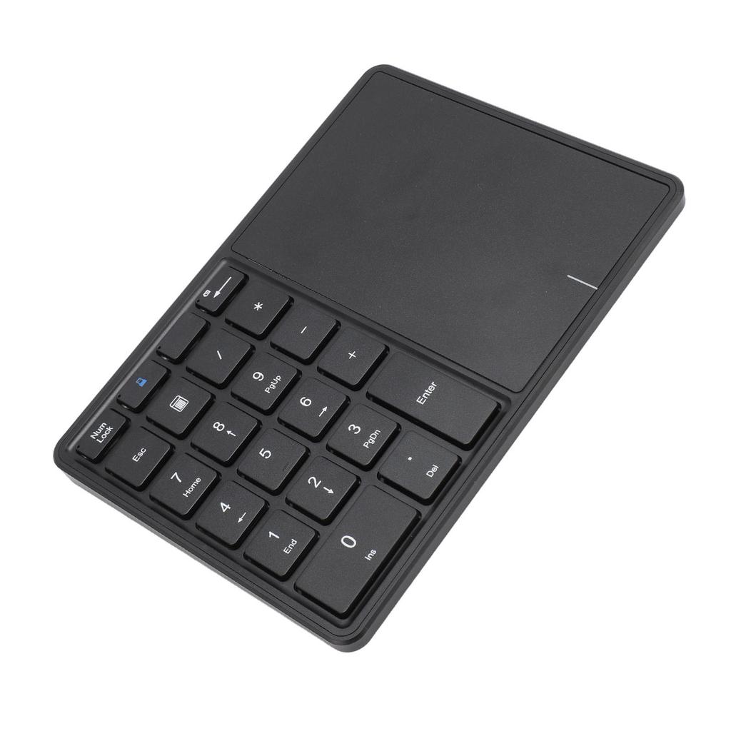 Wireless Numeric Keypad Professional 22 Keys Dual Modes Bluetooth 4.2 2.4G Wireless Number Pad with Touchpad for Laptop