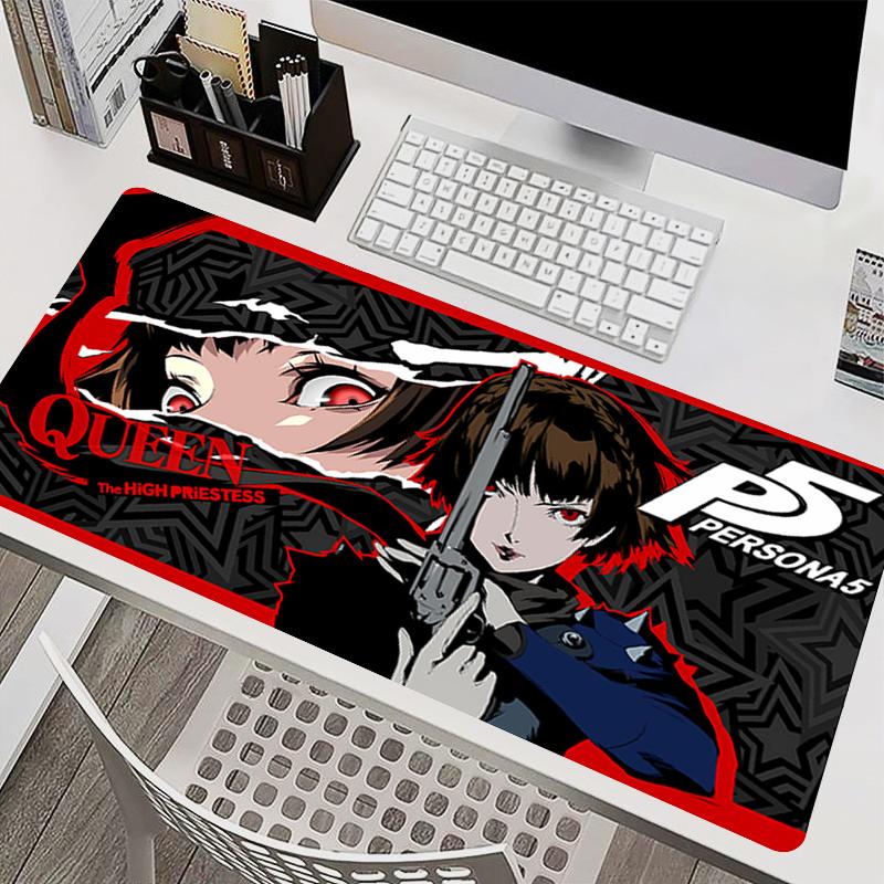 Mouse Pad Hd Print Gamer Notebook Desk Mat Large Gaming Keyboard Pad Designed Specifically Ppersona 5 Mousepad Colorful Carpet