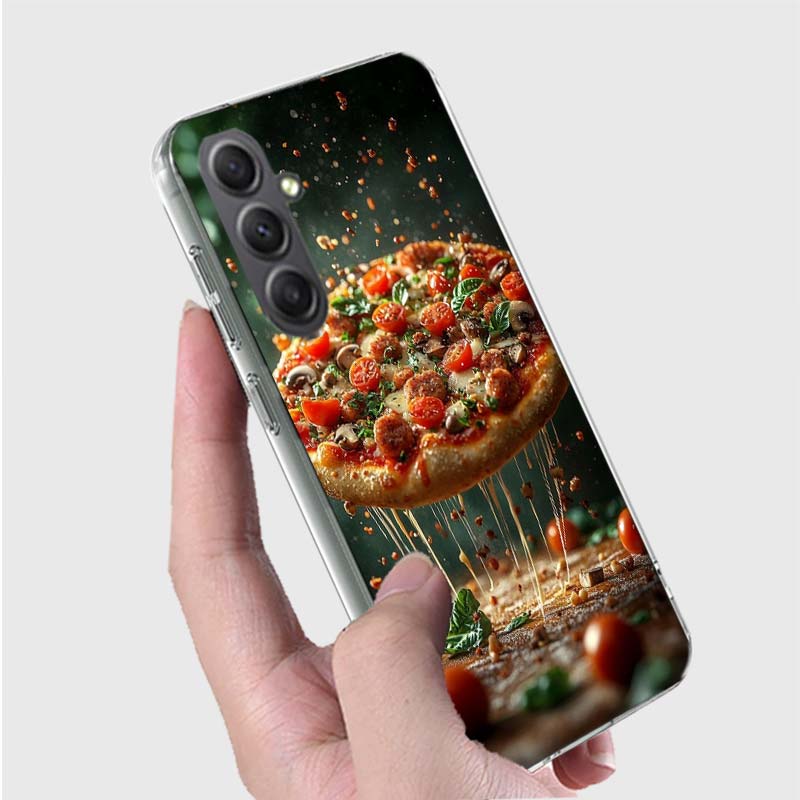 Food Fries Beer Cheese Sushi Cookie Phone Case for Samsung A16 A26 A36 A56 A17 A37 A57 A07 A06 A02S A03 A04S A05S Galaxy Note 20