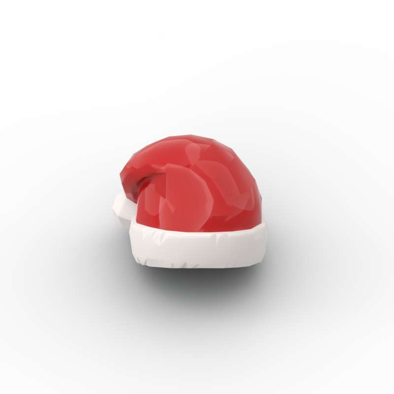 Non-Toxic Moc 10Pcs 10164Pb01 Headgear Christmas Hat Building Blocks Kit 10164 Santa Cap Figures Headwear Bricks Toys Children Xmas Gifts