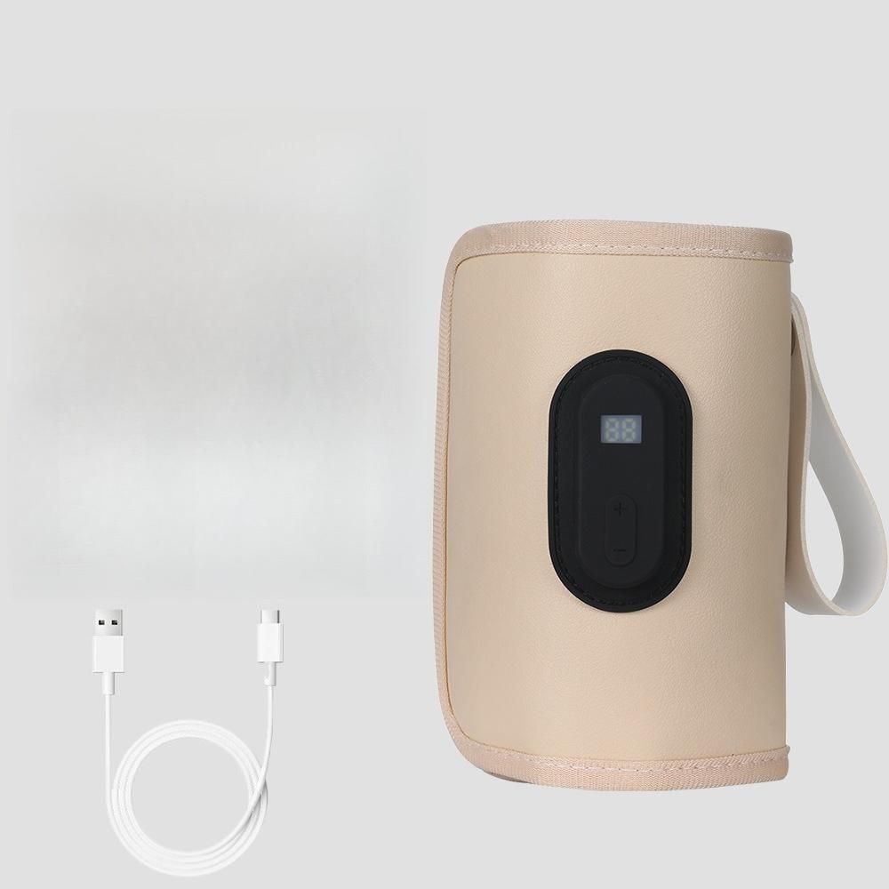Digital Display Bottle Insulation Kit Milk Warmer Portable Thermostat Heating Constant Temperature USB Universal When Going Out