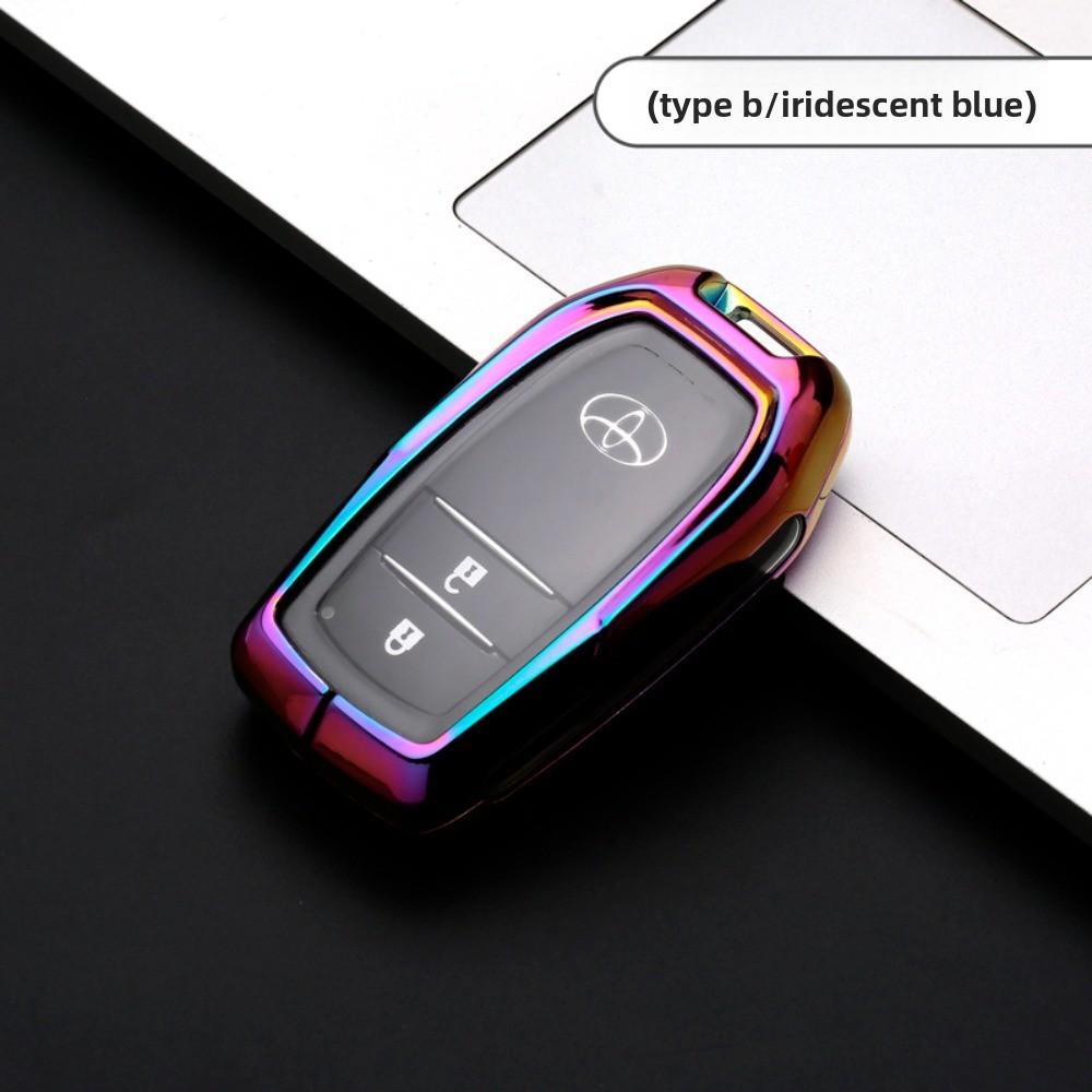 Premium Key Case for Toyota Camry RAV4 Corolla CHR Highlander Levin Keychain Holder