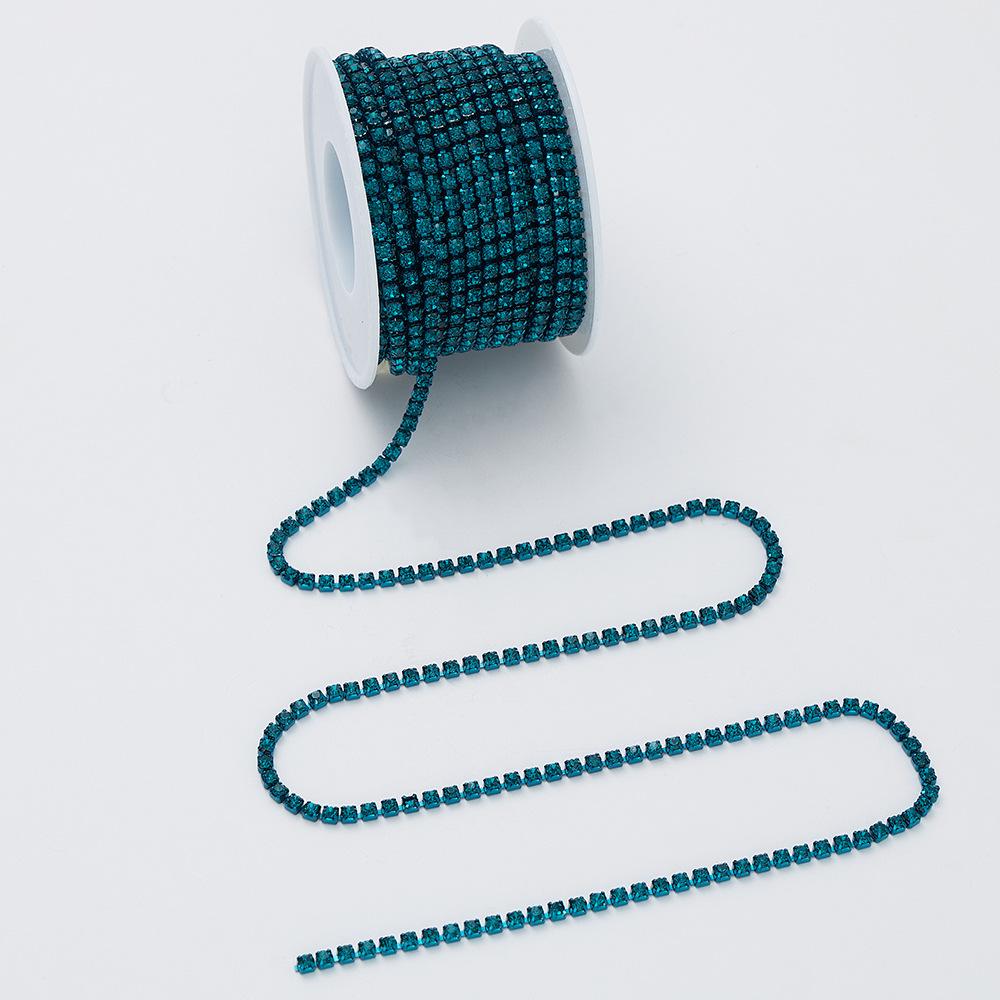 New Electrophoretic Color Rhinestone Claw Chain for DIY Projects