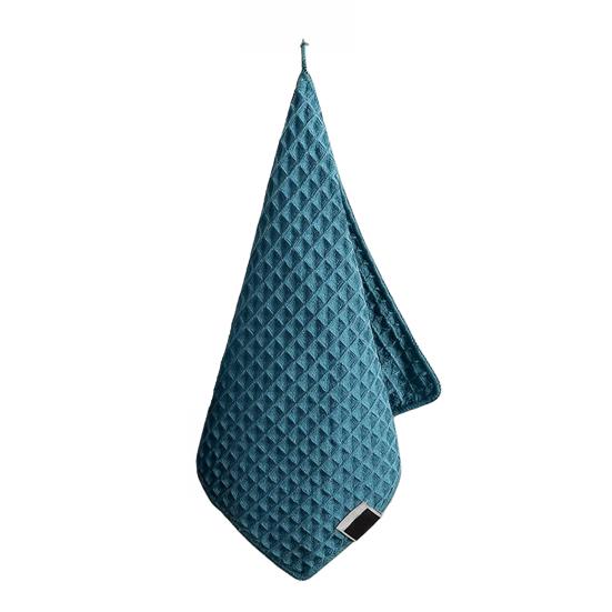 Dishwashing Rag, Double-Sided Waffle Microfiber Dish Scrubber, Stain Removing Dish Towel for Kitchen Counters Bars