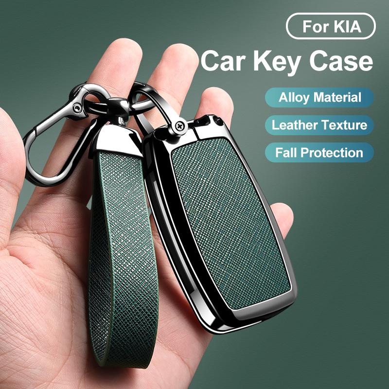Zinc Alloy Car Key Case Cover Shell Fob for KIA RIO 3 K2 K3 K4 K5 Sportege Picanto Optima Soul Ceed Sorento Forte Stinger Cerato