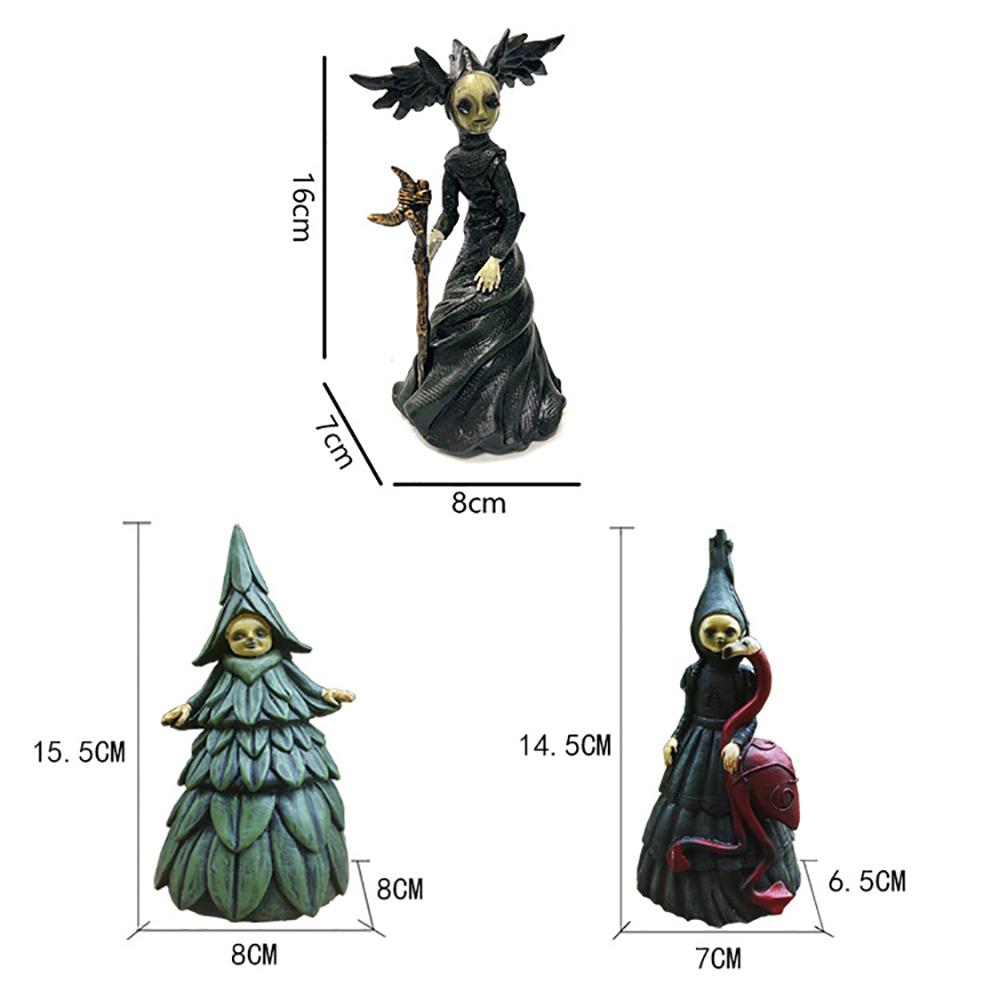 Halloween Statue Witches Halloween Decoration Horror Props Hot Sale