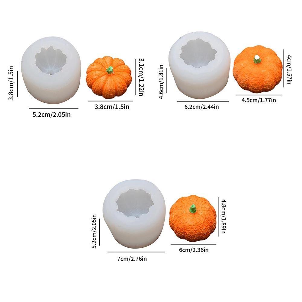 Silicone Pumpkin Mold DIY Soap Mould New Silicone Mould