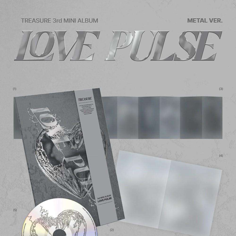 TREASURE - [LOVE PULSE] 3rd Mini Album