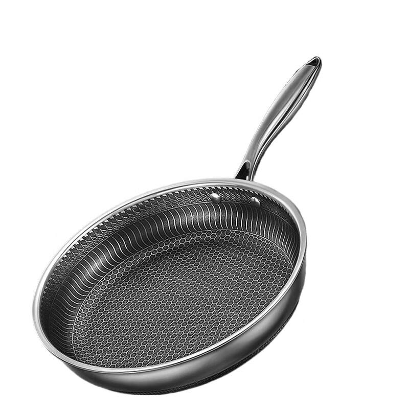 Shangheng Stainless Steel Honeycomb Frying Pan