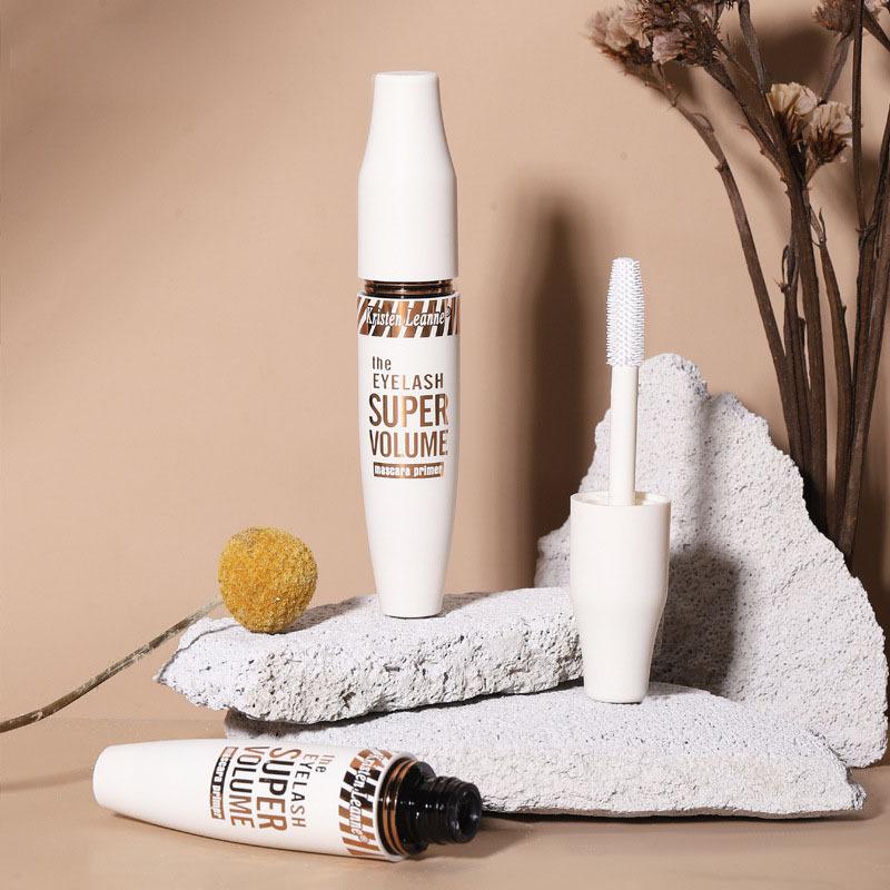 White Base Waterproof Mascara Curling and Thickening Lasting All Day