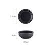Sauce Seasoning Dipping dish Soy sauce tray Snack dishes Japanese Cuisine Commercial ceramics Round flavor dish ceramic bowl