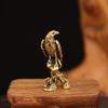 Brass Eagle Ornaments: Creative Office Desktop Decor