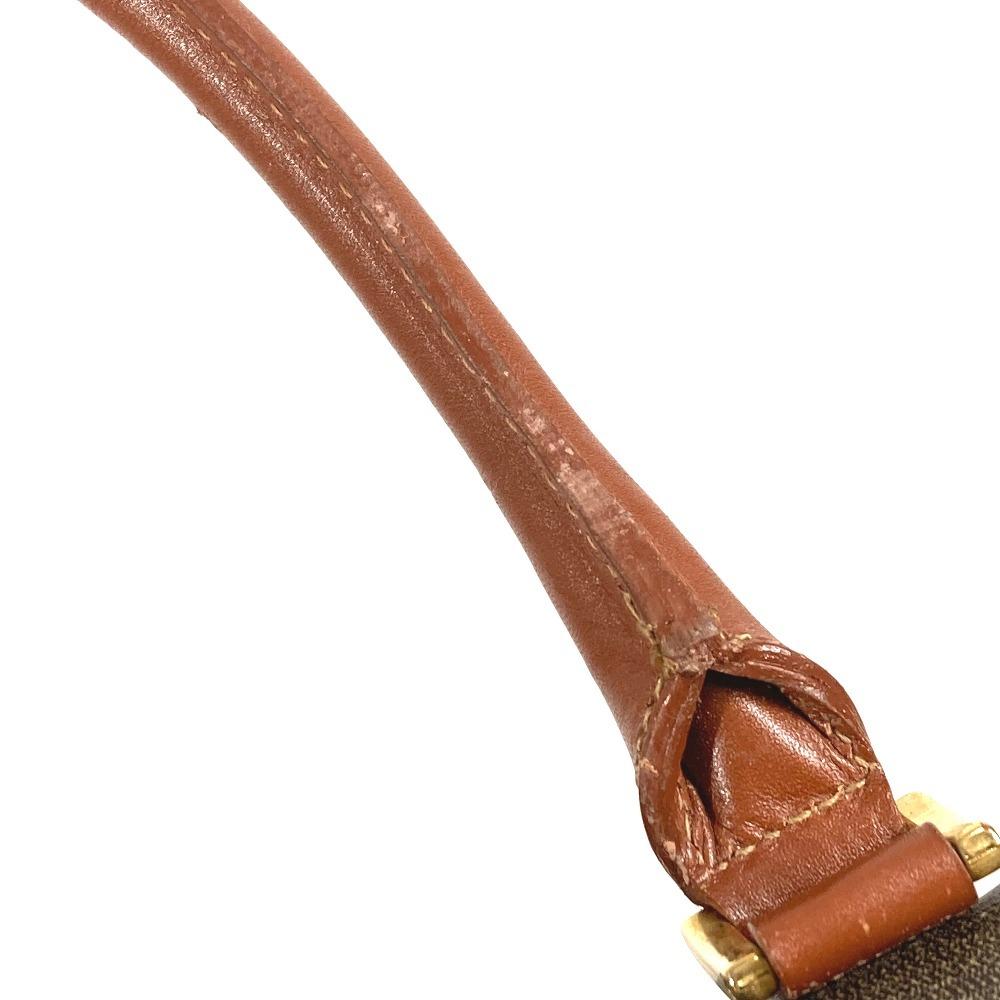 FENDI vintage Pecan travel bag travel bag bag Duffle Bag PVC/Leather khaki/Brown