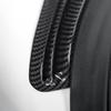 For KIA EV6 LHD Car Interior A-pillar Carbon Fiber Front Upper Air Conditioner Air Outlet Stripes Cover