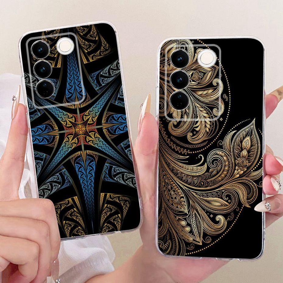Fashion Cool Case For Vivo V27 Pro V2230 V2231 Soft Silicone TPU Back Cover For Vivo V27 V27Pro Phone Cases