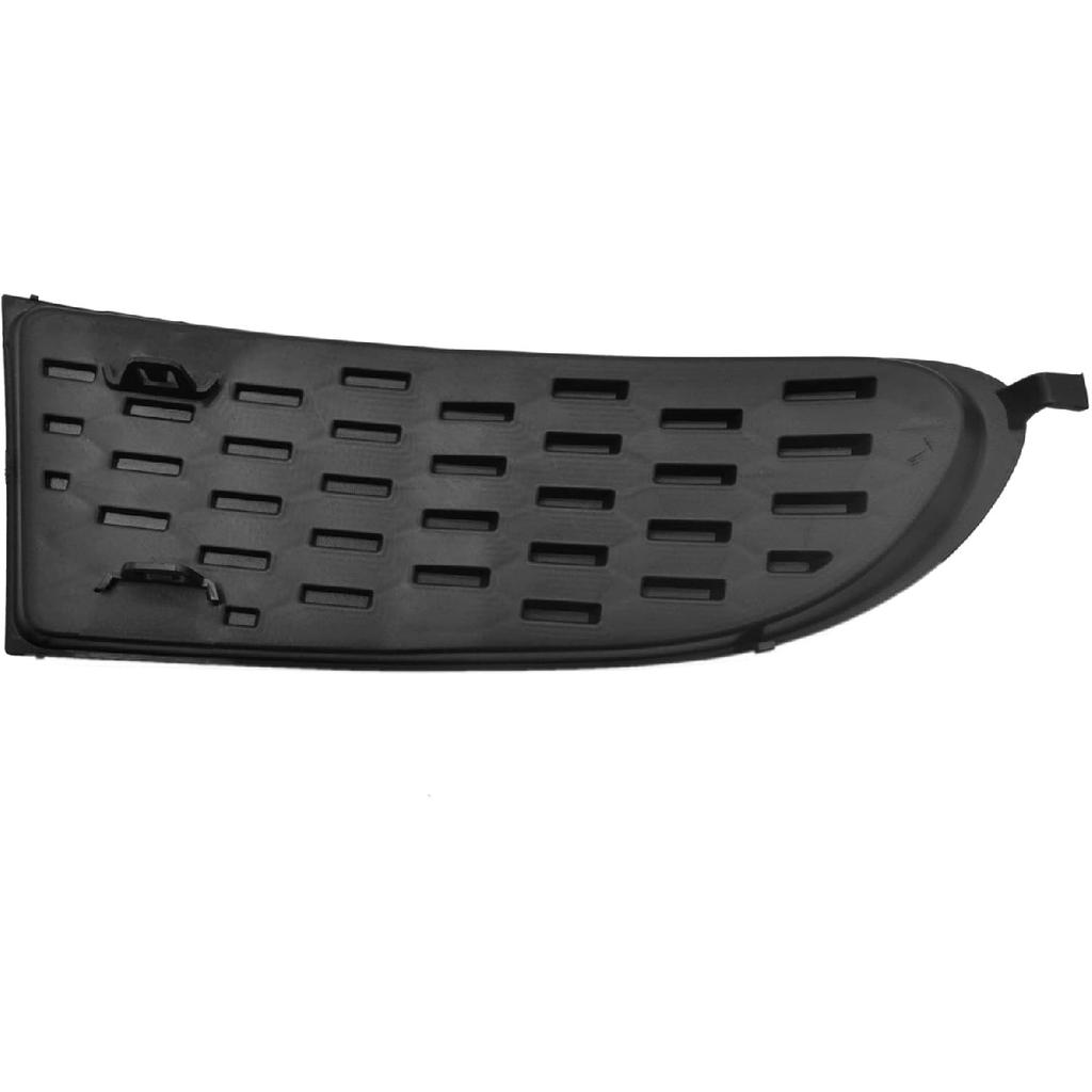 1 Pc Left Front Driver Side Fog Light Grille Cover Trims Black Textured Compatible with Journey 2011-2020 Replacement For 68079853AB CH1038180