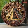 Area  Vintage Metal Sign   Inch Creative Retro UFO Alien Decorative Art Sign for Cafe Club Bar Beach House Wall Decor