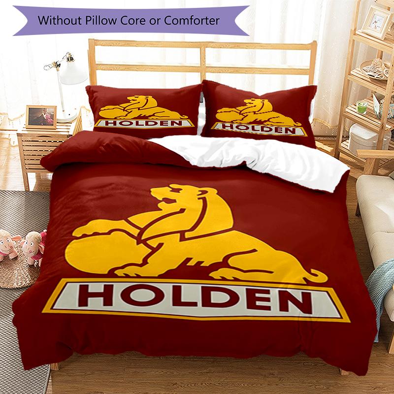 3pcs Football Team (11) Design Cover Set - HD Printed Bedding with 1 Cover and 2 Pillowcases - Perfect for Home and Dorm Decor