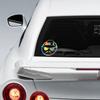 Car Sticker LOWRIDER LOGO Auto Color Vinyl Film Waterproof Declas Vehicles PVC Sticker Car Accessories Auto Decoration Exterior