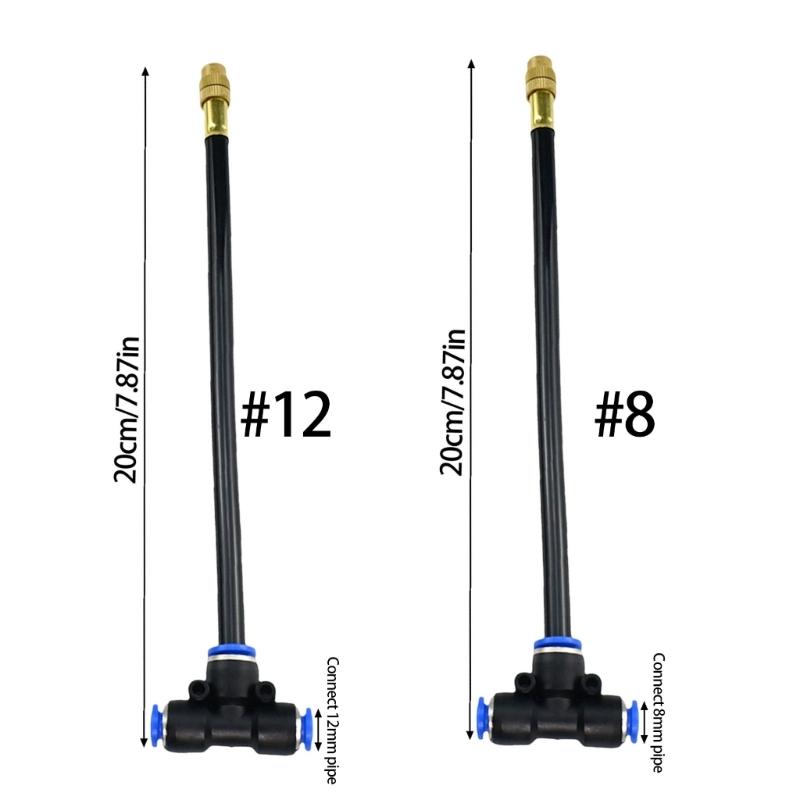 Automatic Garden Watering Equipment Multiple Angled Sprayed 360 Coverage Corrosion Resistant Easy Connection Hose System
