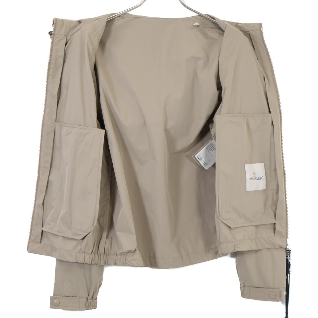MONCLER 2023 CLAUT Zip-Up Hoodie Blouson Jacket O beigeUsed