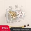 Punch-Free Hanging Basket Kitchen Storage Rack for Ginger & Garlic
