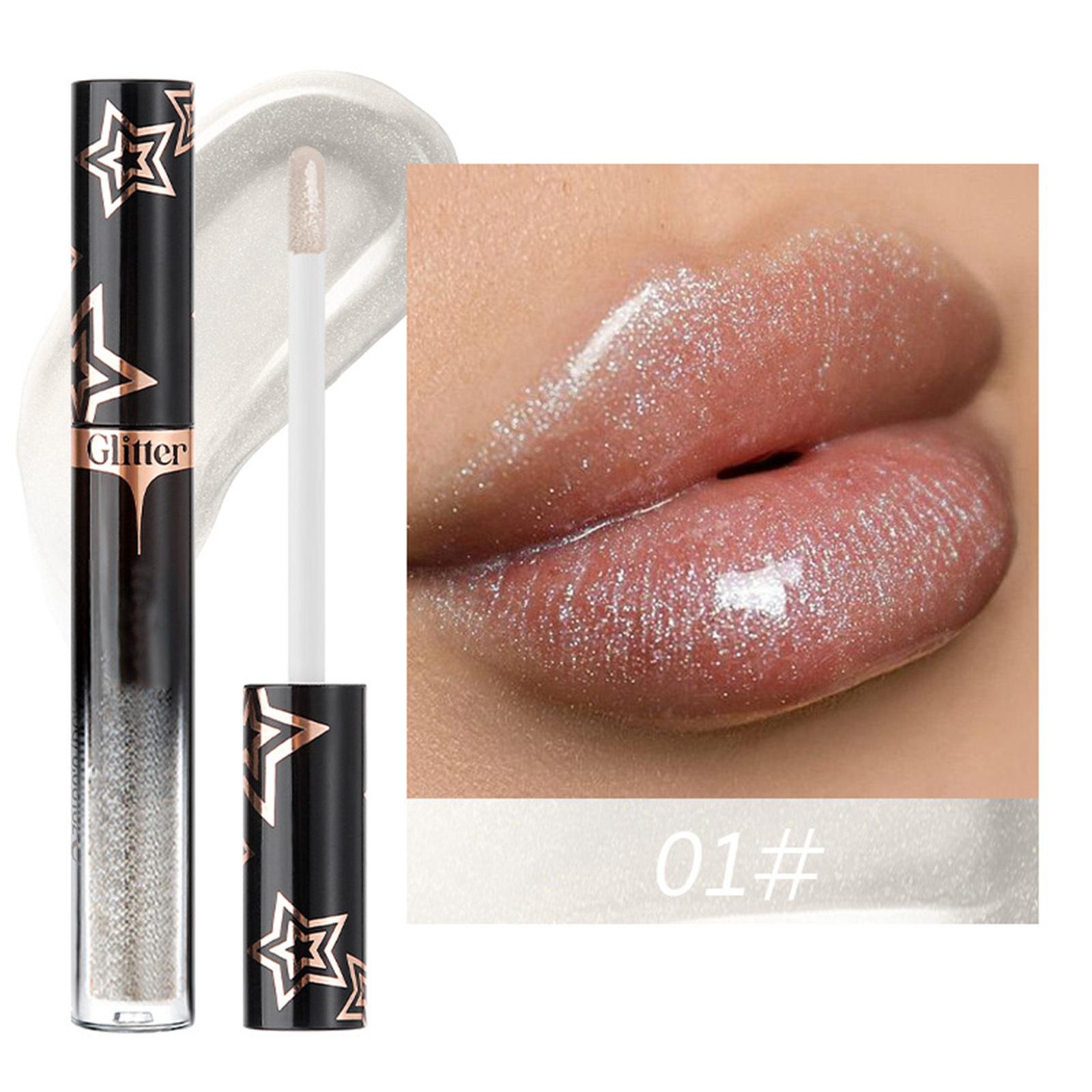 

1 шт. Металлический блеск для губ Shimmer Glow для женщин и девушек, стойкий, водостойкий, сверкающий, аксессуар для макияжа, для ежедневного использования One Size
