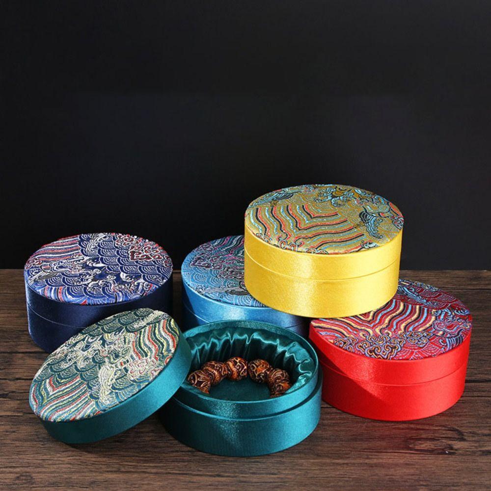 Linen Jewelry Storage Organizer Tassel Bracelet Box Jewelry Display Bracelet Case  Living Room