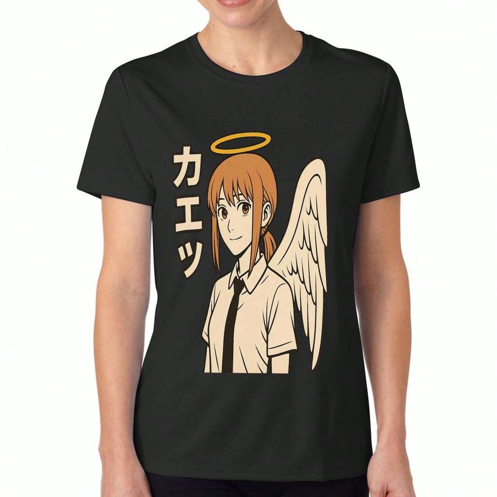 Angel Girl Anime Wounisex's Cotton TShirt, Premium Cotton Quality Print, Durable And Longlasting, Casual And Fashionable T Shirt