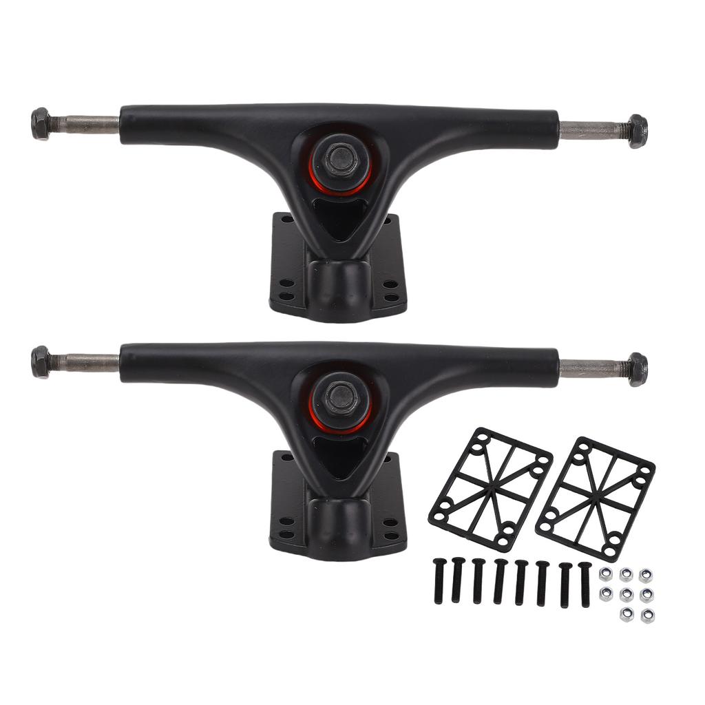 1 Para 7-calowych mostków do deskorolki Wytrzymałe stopy ze stopu aluminium Trucki do longboardu do tańca