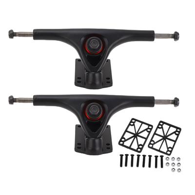 1 Pair 7 Inch Skateboard Bridge Heavy Duty Aluminum Alloy Longboard Trucks for Dancing Longboards