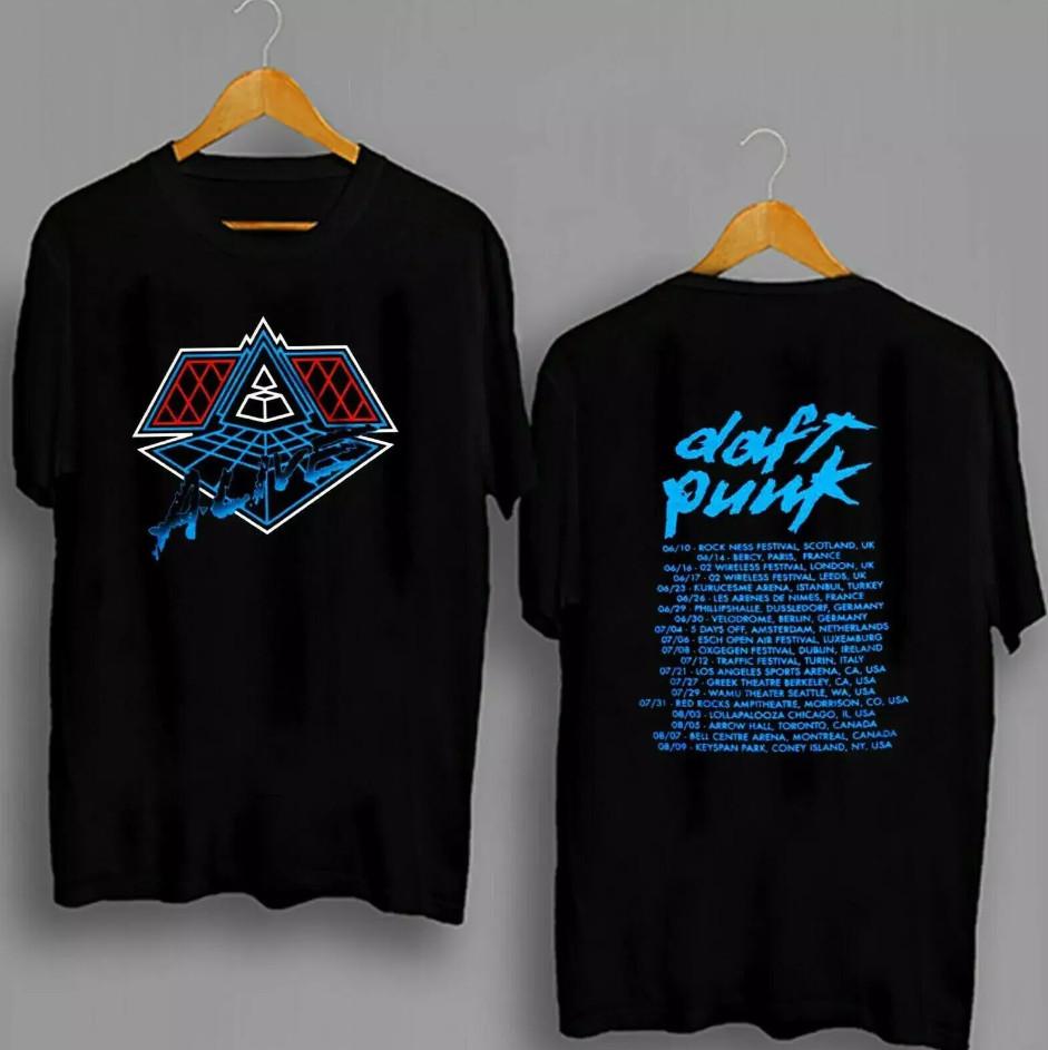 Alive Daft Punk 1997 Tour Cotton T-shirt Size S5XL XXL
