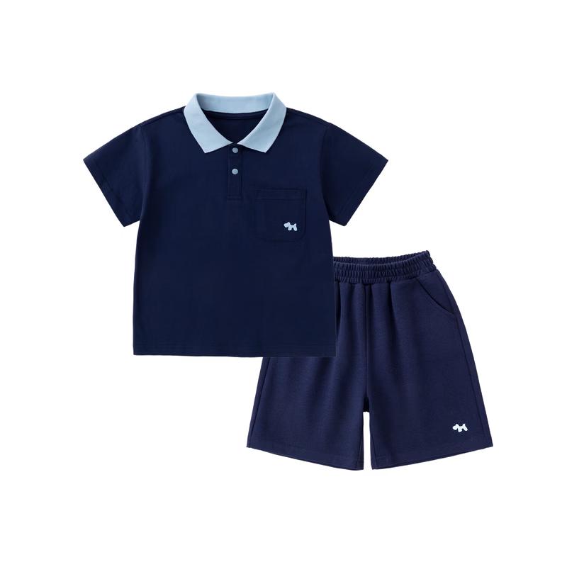 Dudu Family Kids Summer Polo & Shorts Set 80