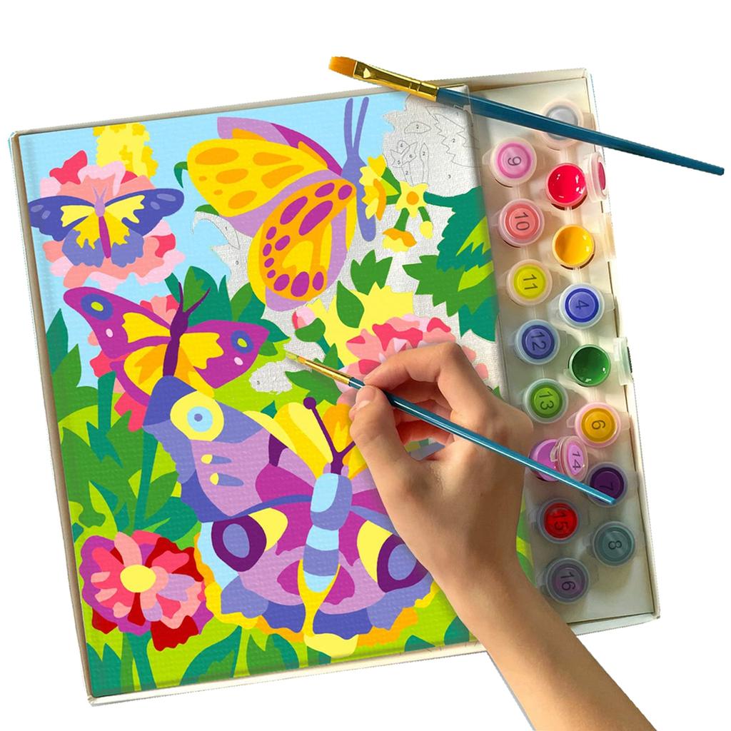 Paint by numbers - motyle 0736
