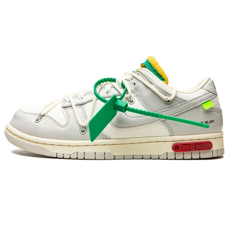 Nuove Nike Dunk Low Off White Lotto 25 DM1602-121
