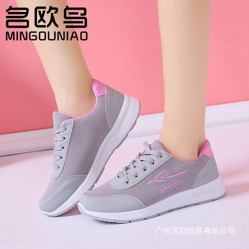 Shoes spring black sneakers running shoes platform flat canvas single shoes