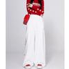 Korean Style Women's Hip Hop Printed Drawstring Dance Pants