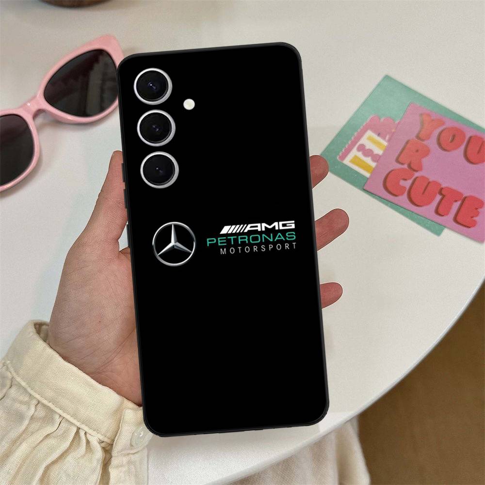 Car M-Mercedes-Benz Phone Case For Samsung S 24 Fe 25 Ultra Plus 20 Lite 21 30 22 23 24 22 Ultra 5G Fundas OX4