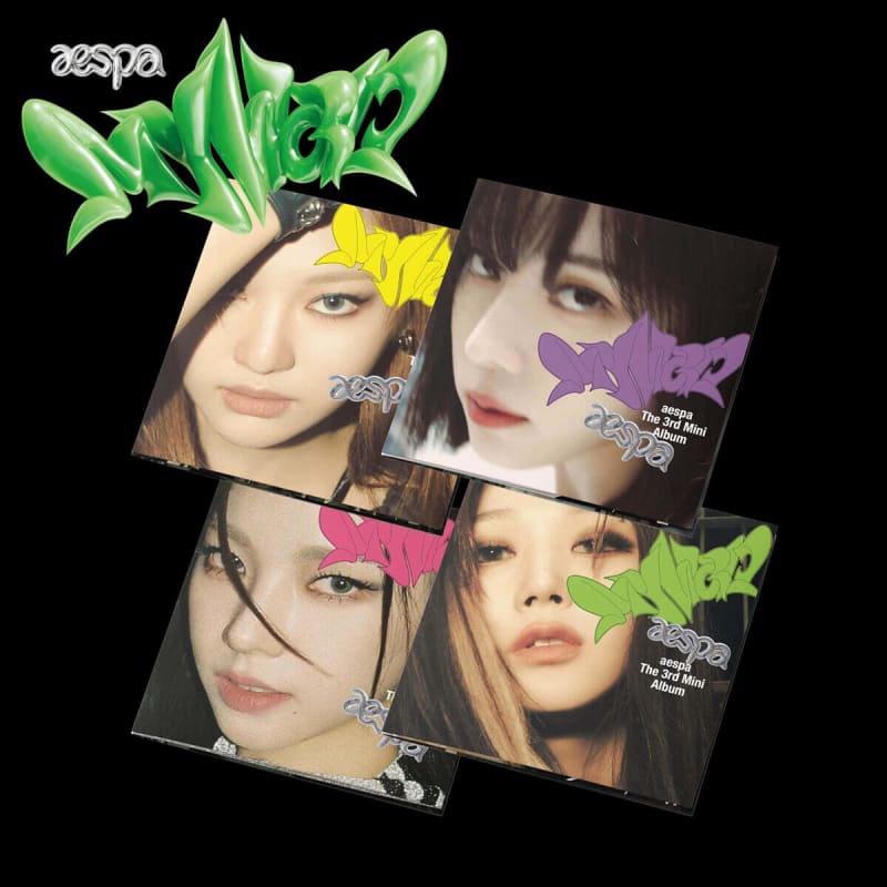 

aespa - 3rd Mini Album: MY WORLD [Poster ver.] [1 out of 4 covers randomly sent]