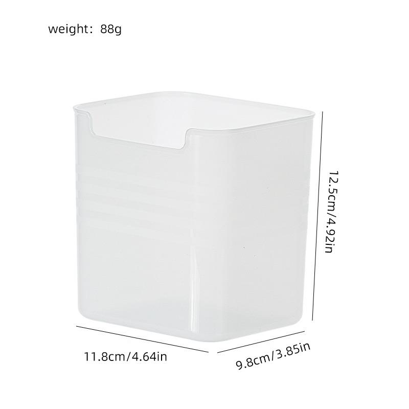Kühlschrank-Aufbewahrungsbox, Kühlschrank-Seitentür-Organizer, Behälter, Küche, Gefrierschrank, Lebensmittelkorb, Behälter, Home Organizer Case