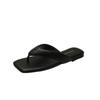 Flip-flops women's summer wear 2025 new versatile fashion pinch feet beach lazy drag with skirt cool slippers