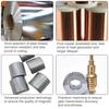 RS775 DC Motor 12V 3000RPM Dual Output Shaft 775 Fan Motor Replacement 220V AC for Electric Fan