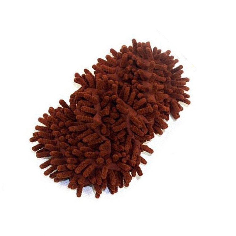 Haushaltswerkzeug Schnelle Wasseraufnahme Chenille Wischschuhe Hausschuhe Reinigungstuch Bodenstaub