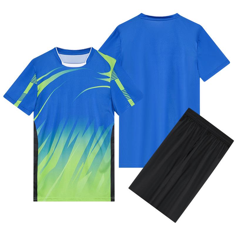 

Комплект быстросохнущей волейбольной формы для мужчин и женщин - Нанесение номеров на заказ, Короткий рукав, Идеально подходит для тренировок и матчей 4XL