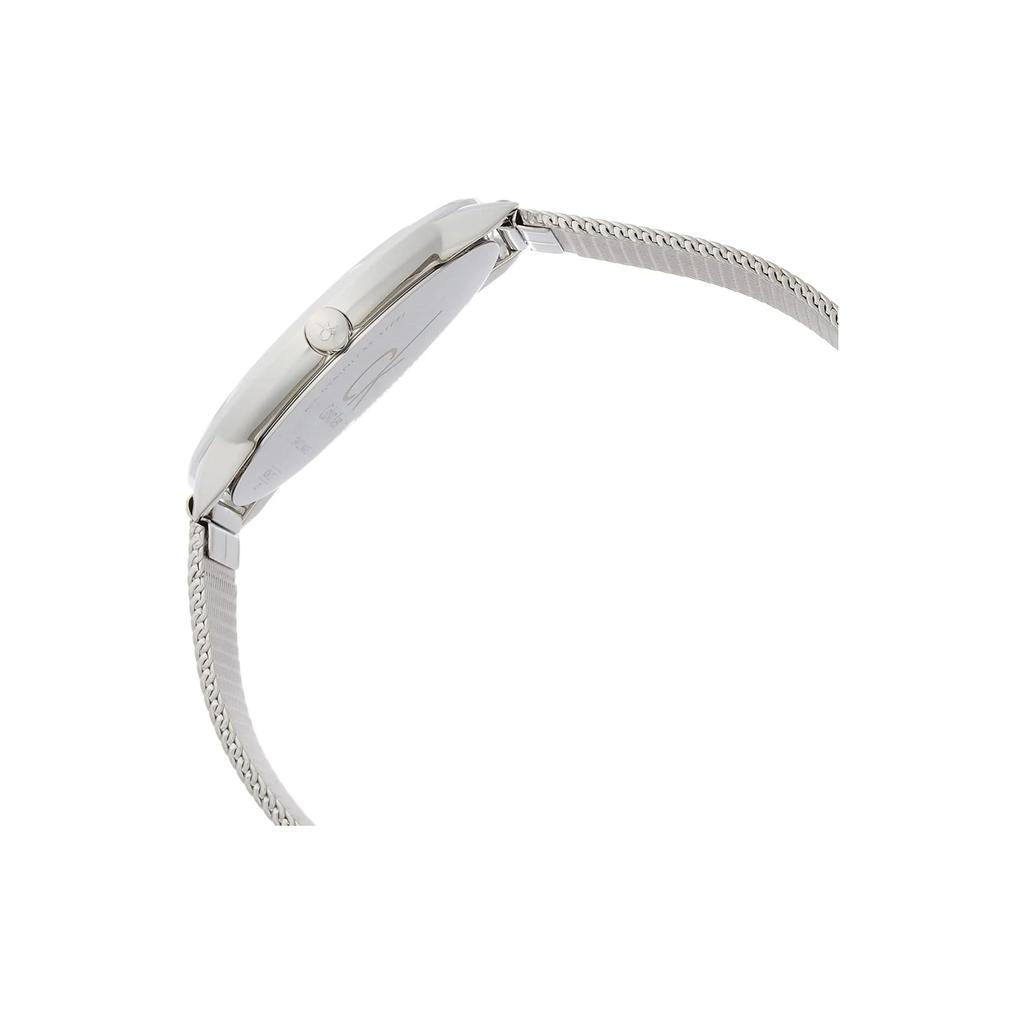 Calvin Klein Ck Quartz Minimalist Series Watch Quartz Movement Stainless Steel Strap Silver Dial Men Watches K3M2112Z