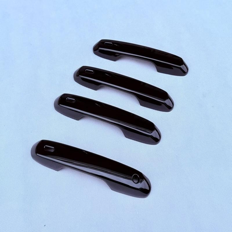 For Toyota Grand Highlander 2024 2025 ABS Carbonfiber  Side Door Handle Cover Trim Door Bowl Cap Sticker Protector Accessories