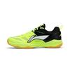 New LiNing Supportive And Elastic Low Top Badminton Shoes Unisex Green Black AYTV017-3